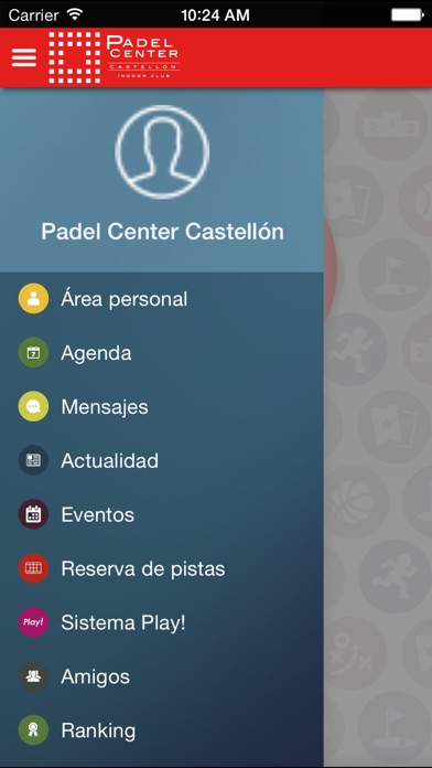 Padel Center Castellon. screenshot 2