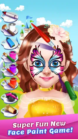 Game screenshot Princess Face Paint Salon mod apk