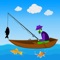 Let's go fishing and cast your line, reach the depths and catch as many fishes as you can in the deep sea water