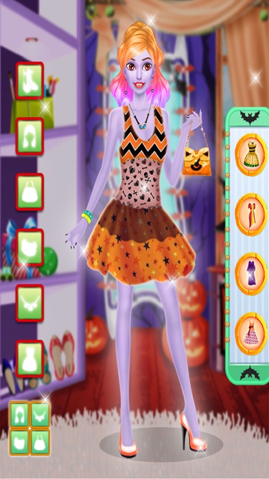 Halloween Witch Girl Makeover screenshot 3