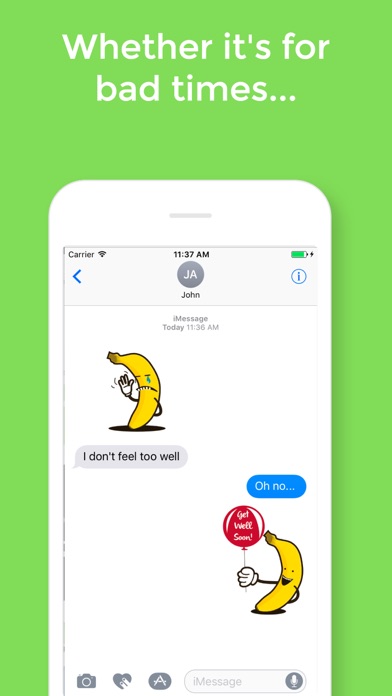 Banana Joe Sticker Pack screenshot 2