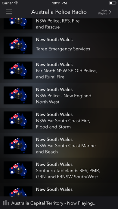 Australia Police Radio screenshot 3