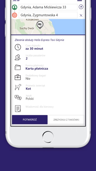Hallo Express Taxi Gdynia screenshot 3