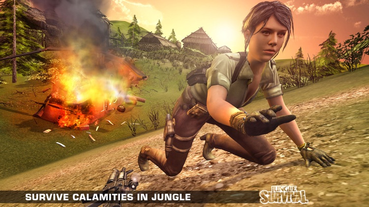 Jungle Survival Hero Escape - Wildlife Hunting screenshot-3