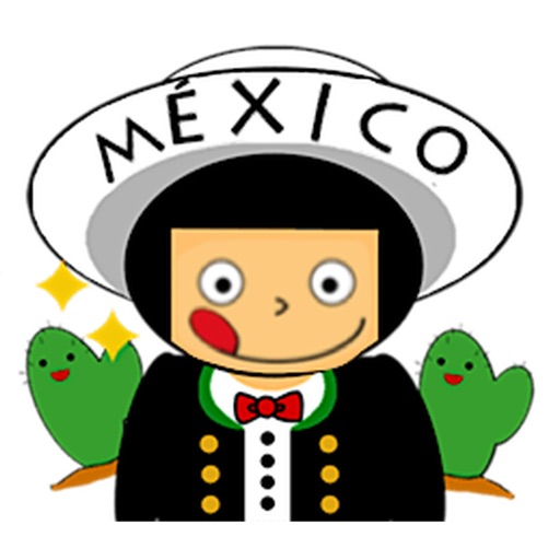 Cute Mexican Friends Sticker icon