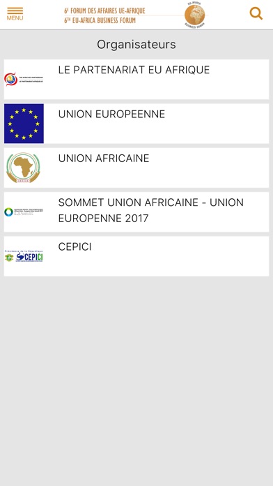 6ème EU-Africa Business Forum screenshot 2