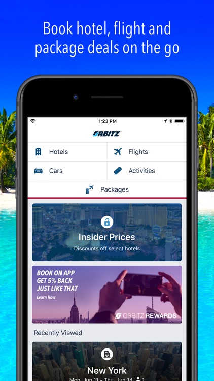 Orbitz Hotels & Flights screenshot-0