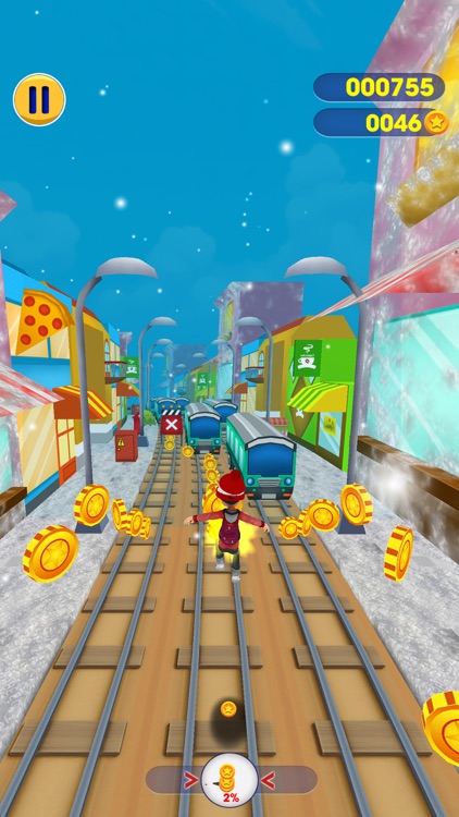 Subway Santa Runer