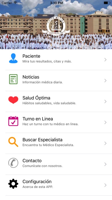 Union Medica App screenshot 2
