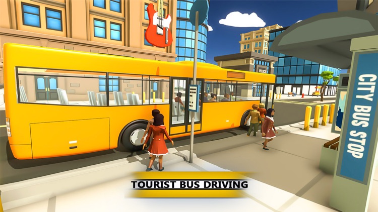 Offroad bus simulator pro 3D screenshot-3