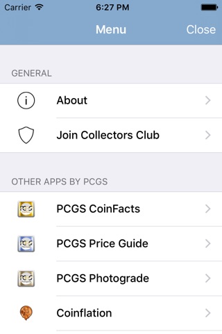 PCGS Cert Verification screenshot 3