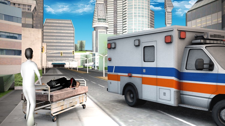 City Ambulance Driving Game 2017: Emergency Racing screenshot-3