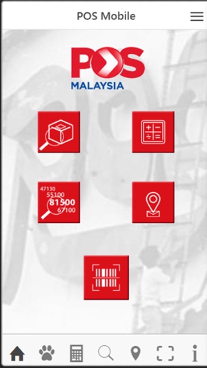 Pos Malaysia Mobile Apps