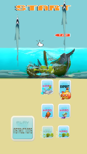 Save Tangles the Turtle from the SHARKS!!!(圖1)-速報App