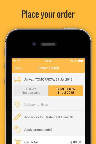 Cheetah Restaurant Supplier screenshot 4