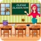 Welcome to the cleaning and decorating of classroom, In this classroom cleaning game you can help your teacher to clean the classroom, school library and laboratory and much more