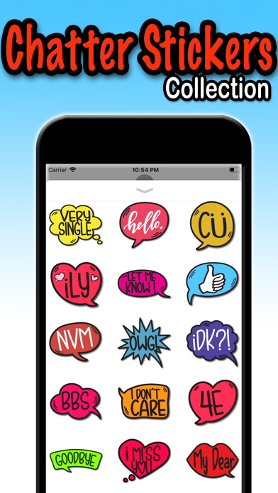 Chatter Stickers Collection screenshot 3