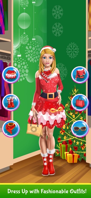 Christmas Hair Nail Salon Game(圖2)-速報App