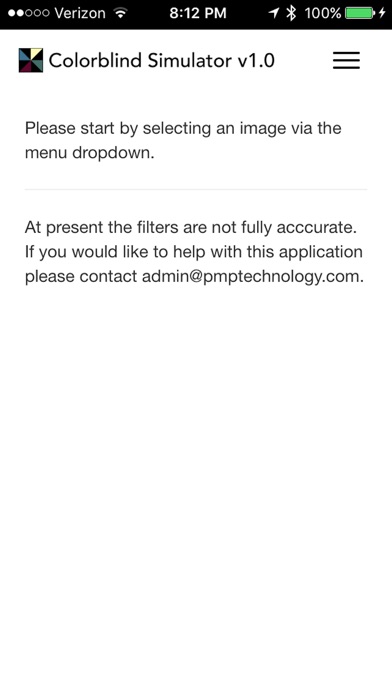Colorblind Simulator by PMP Technology screenshot 2