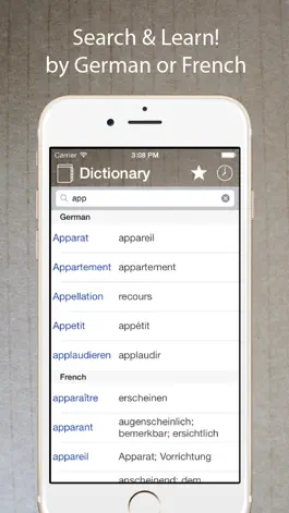 Game screenshot German French Dictionary + mod apk