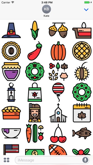 Family Thanksgiving Stickers!(圖2)-速報App