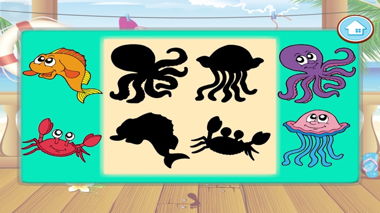 Learn Animal Shape Puzzle Game