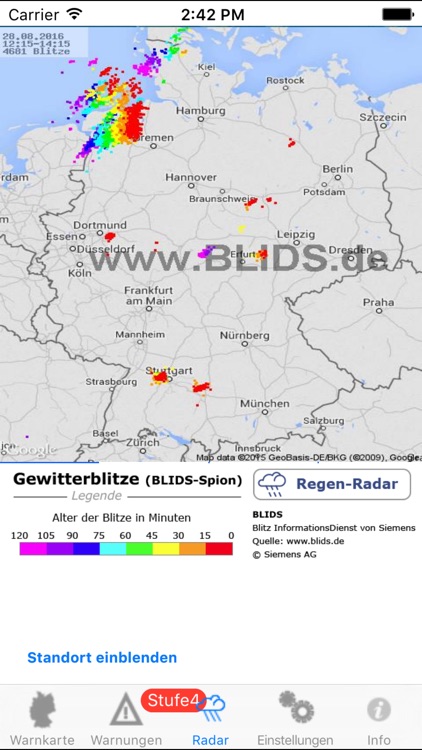 Wetter-Warner screenshot-4