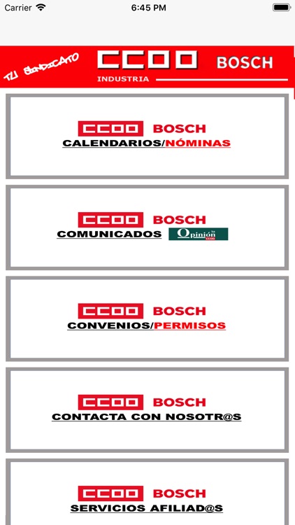 CCOO BOSCH