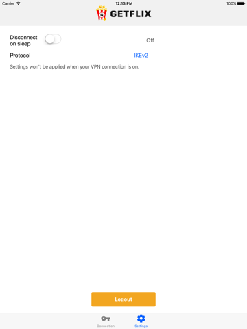 Getflix VPN screenshot 3