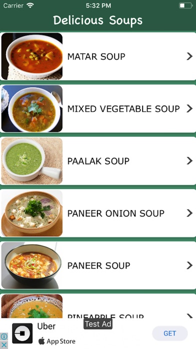 Healthy Delicious Soups Recipe screenshot 2