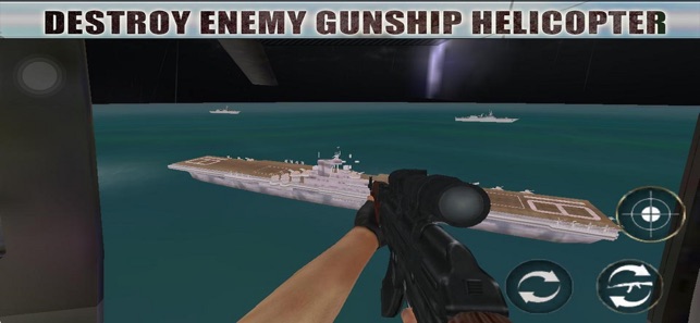 Navy Gunship Attack - Sea War(圖1)-速報App