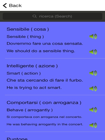 Italiano Inglese Trainer screenshot 2