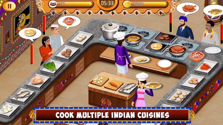 Indian Food Chef Cooking Game screenshot-3