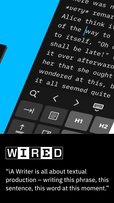 iA Writer screenshot1