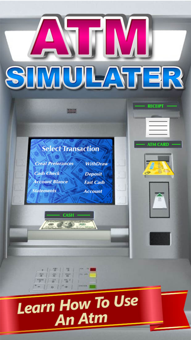 Atm Simulator Cash and Bank screenshot 1