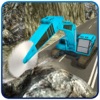 Heavy Excavator Rock Mining 3D