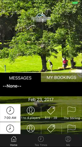 Game screenshot The Stirling Golf Tee Times mod apk