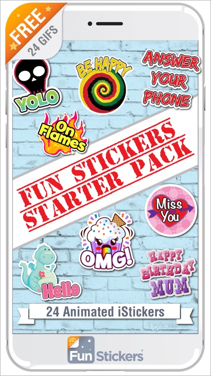Fun Stickers Starter Pack