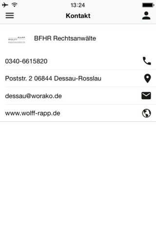 Wolff Rapp Rechtsanwälte screenshot 4