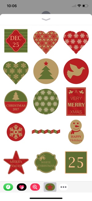 Vintage Xmas Stickers(圖1)-速報App