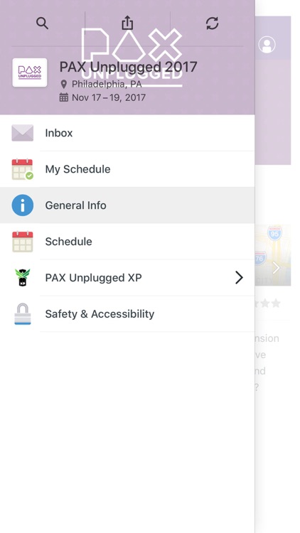PAX Unplugged Mobile App