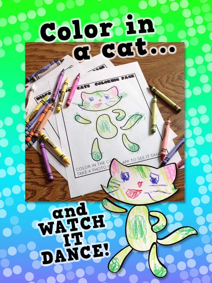 Disco Cats Augmented Reality