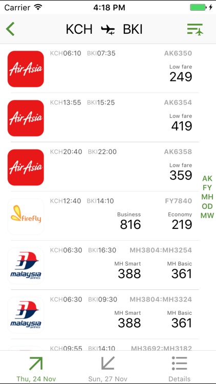 Malaysia Flight Lite