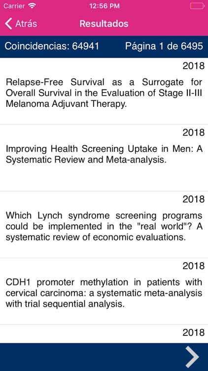 Cochrane México App screenshot-4