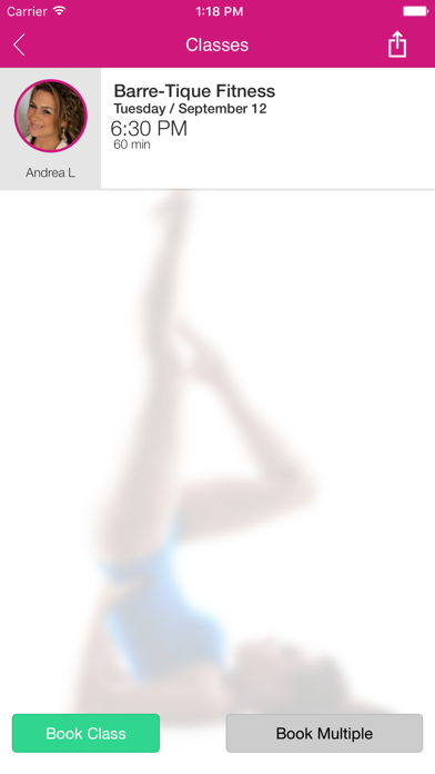 BARRE-TIQUE FITNESS screenshot 4