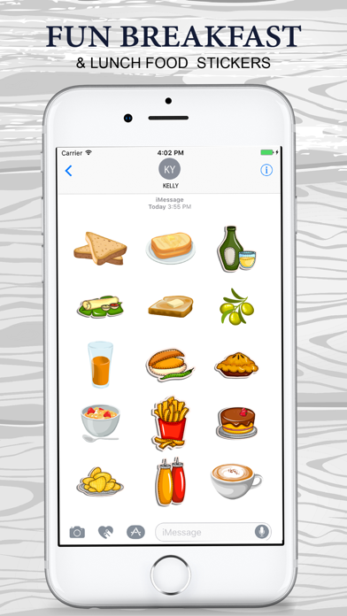 How to cancel & delete Fun Breakfast & Food Stickers from iphone & ipad 2