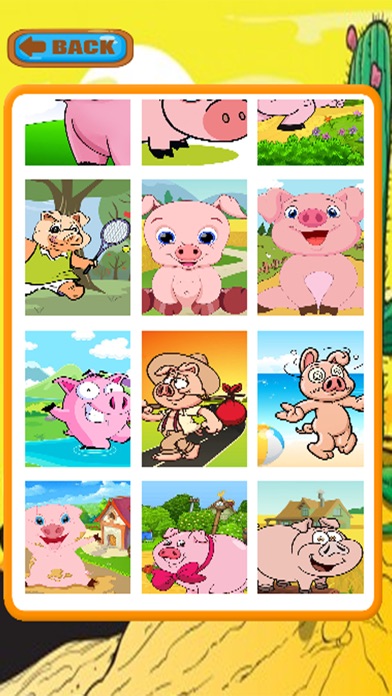 Jigsaw Pep Pig Puzzle Cartoon screenshot 2