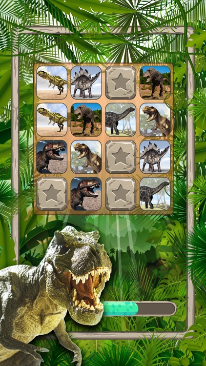 Dinosaurs : Find the Pair Games