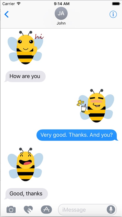 Bebe - Bee Emoji GIFs screenshot-3