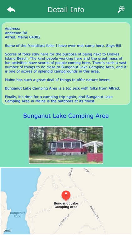 Maine Campgrounds RV Parks